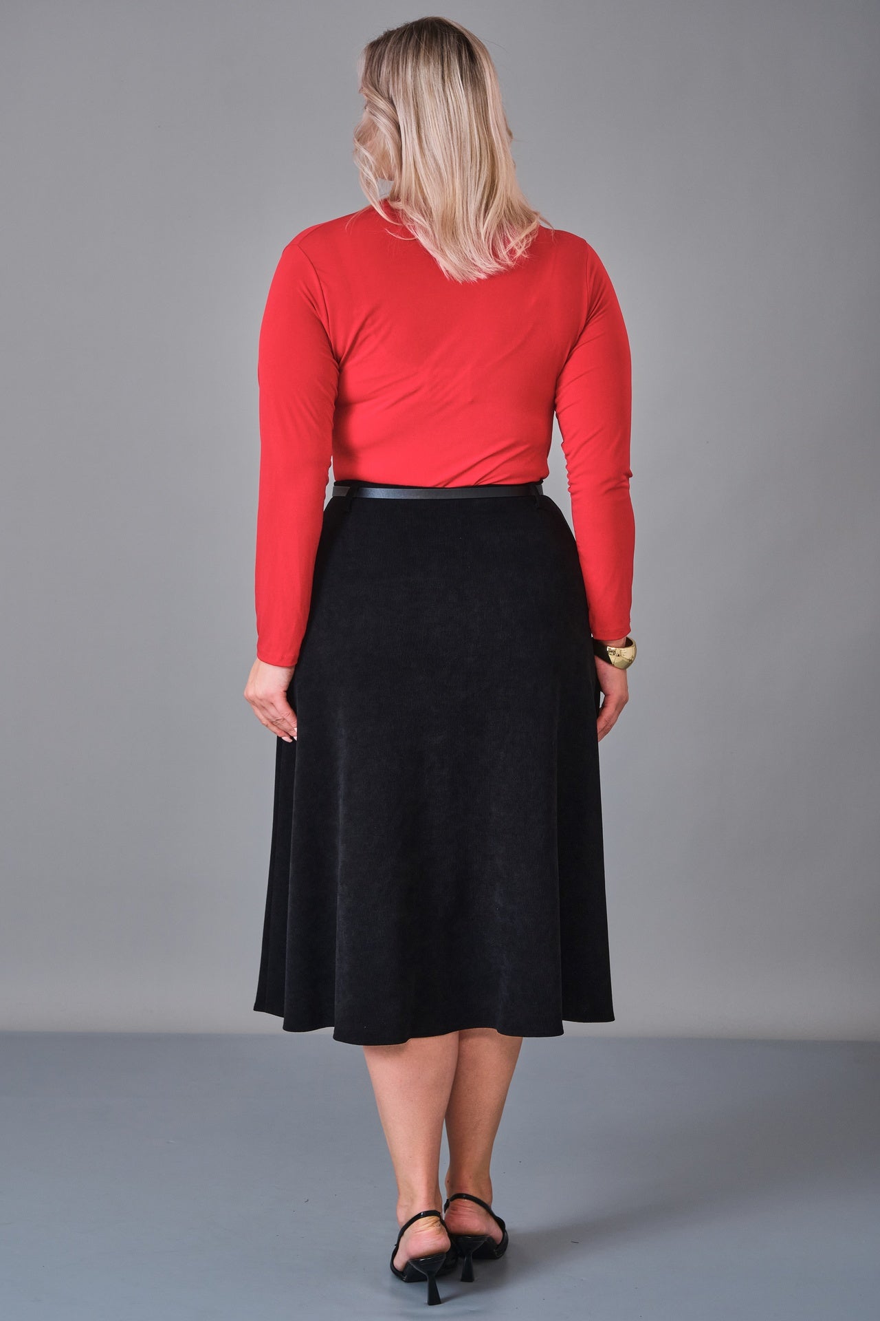 Elitline - Plus Size Skirt (ELT27K2-04-4005) - 8690200205934