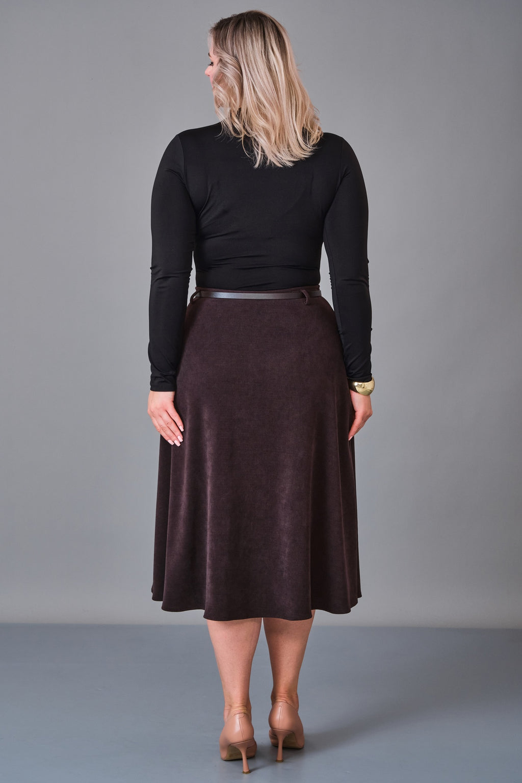 Elitline - Plus Size Skirt (ELT27K2-04-4005) - 8690200205941
