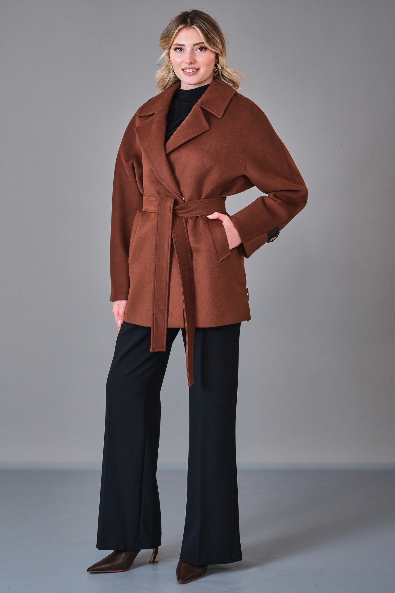 Maxmara - Regular Size Coat (MAX27K1574) - 8690200206078