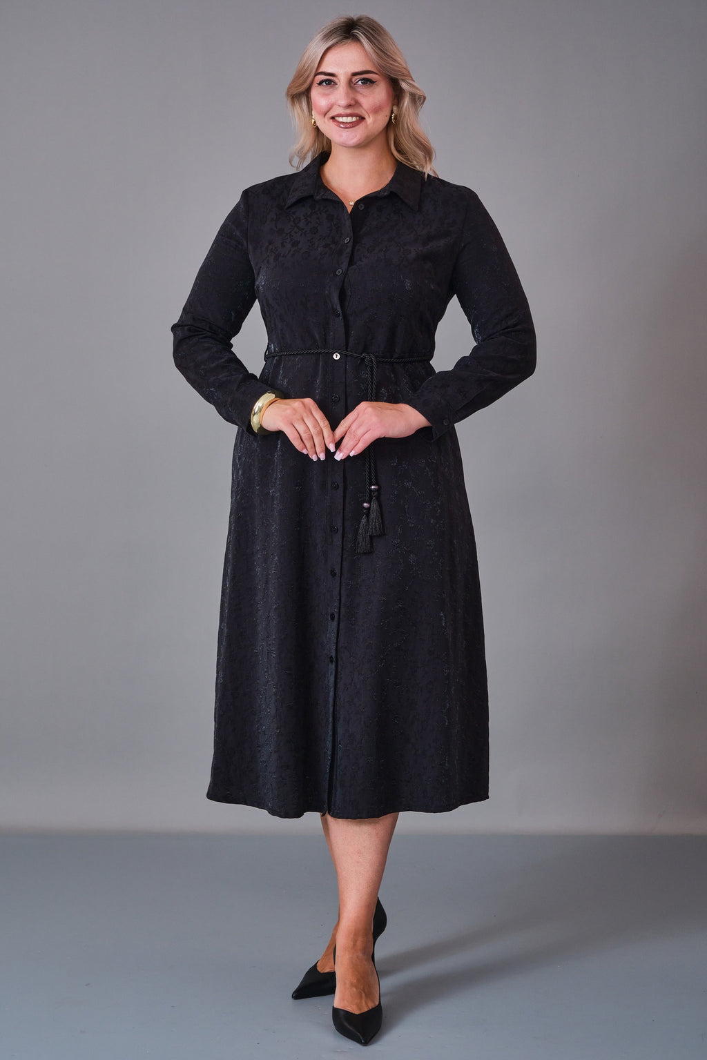 Laluce - Plus Size Dress (L2.27K.ELB.2E699) - 8690200206177