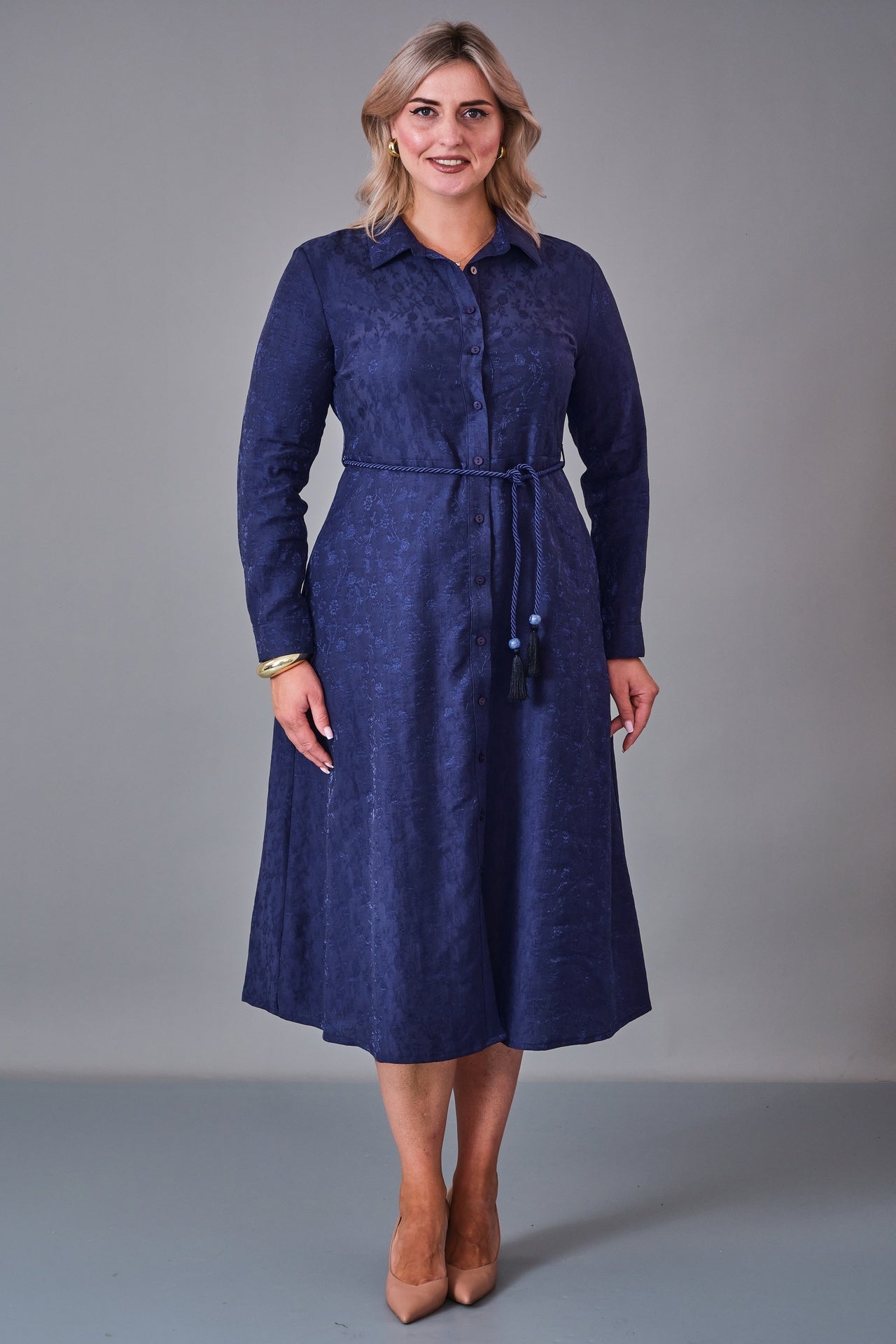 Laluce - Plus Size Dress (L2.27K.ELB.2E699) - 8690200206184