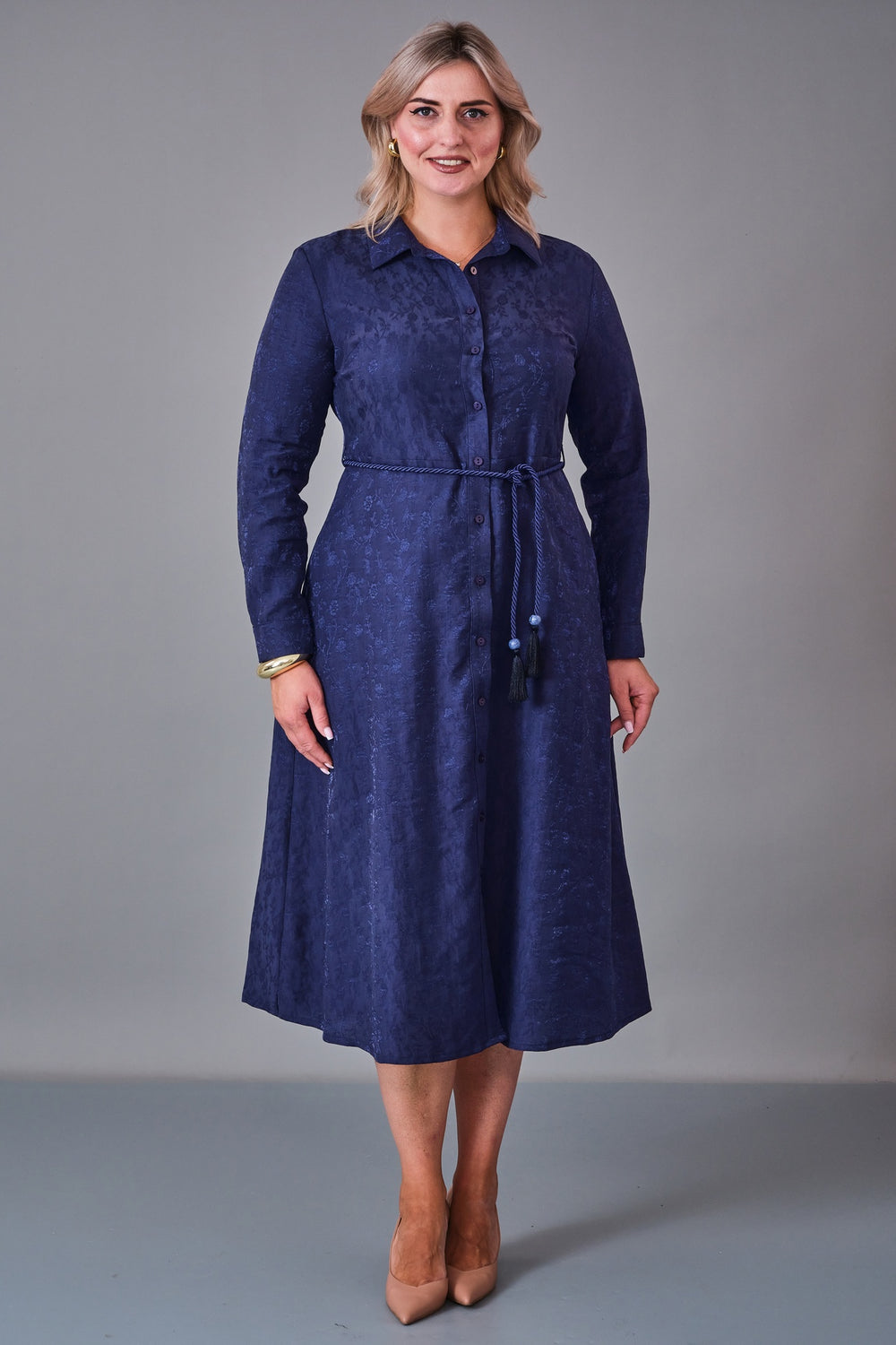 Laluce - Plus Size Dress (L2.27K.ELB.2E699) - 8690200206184