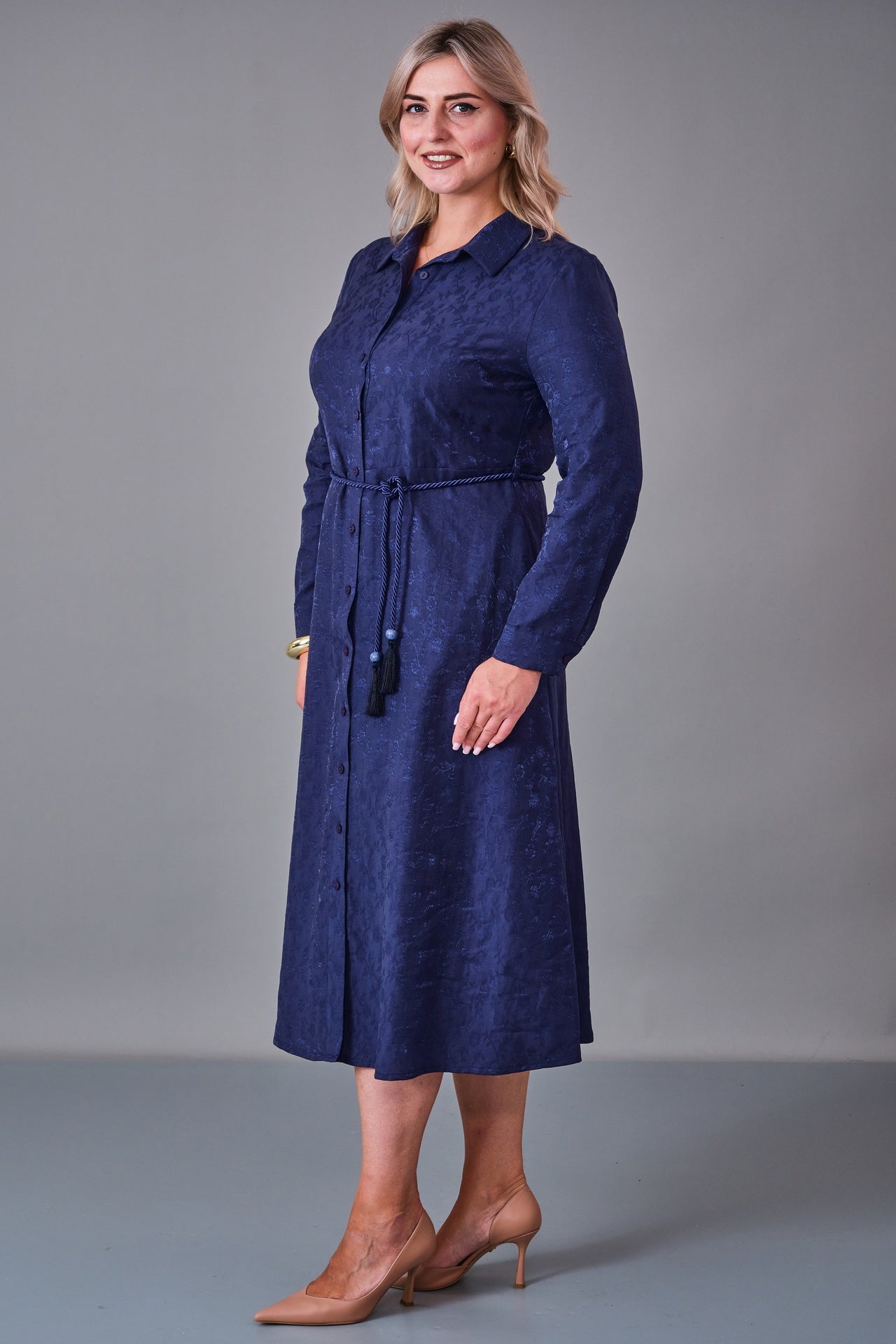 Laluce - Plus Size Dress (L2.27K.ELB.2E699) - 8690200206184