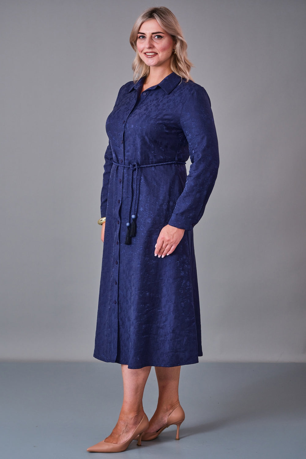 Laluce - Plus Size Dress (L2.27K.ELB.2E699) - 8690200206184