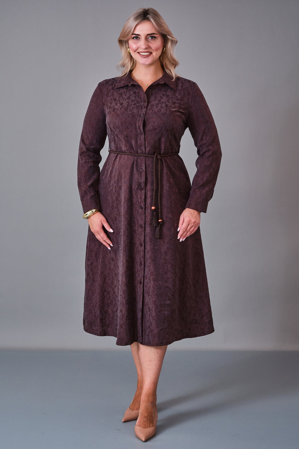 Laluce - Plus Size Dress (L2.27K.ELB.2E699) - 8690200206191