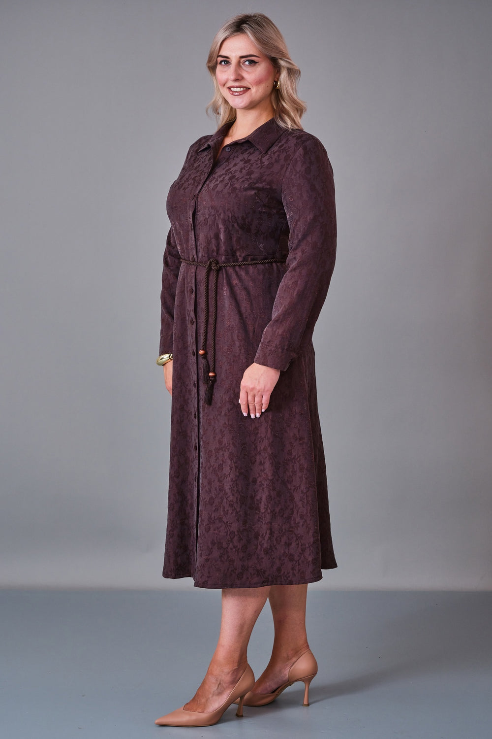 Laluce - Plus Size Dress (L2.27K.ELB.2E699) - 8690200206191
