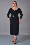 Laluce - Plus Size Dress (L2.K27.ELB.2E700) - 8690200206207