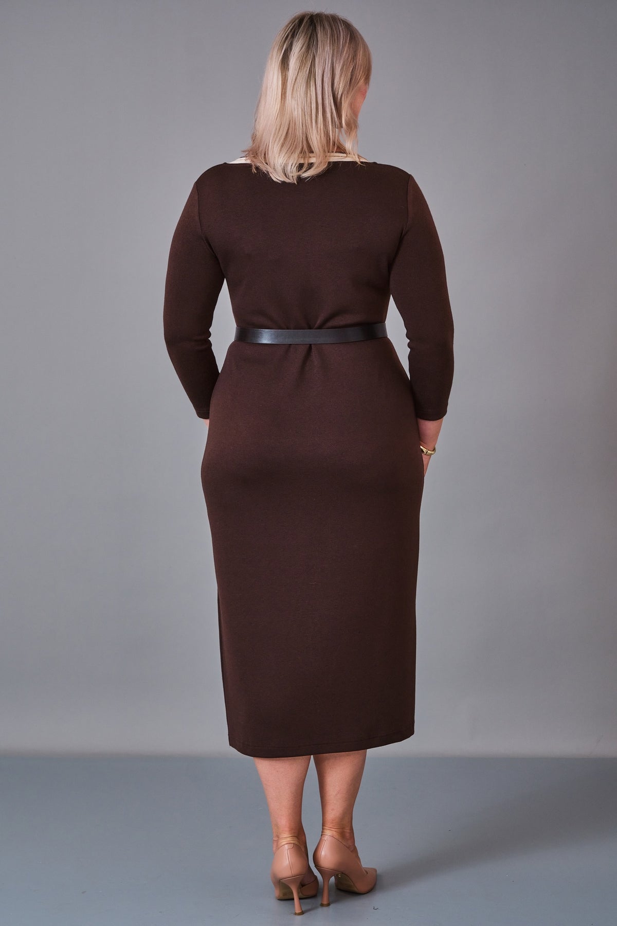 Laluce - Plus Size Dress (L2.K27.ELB.2E700) - 8690200206214