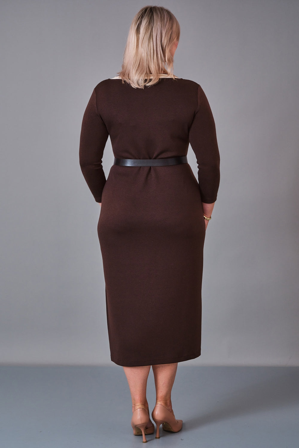 Laluce - Plus Size Dress (L2.K27.ELB.2E700) - 8690200206214