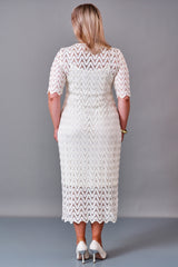 Laluce - Plus Size Dress (L2.K27.ELB.2E702) - 8690200206221
