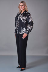 Laluce - Plus Size Trousers (L2.K27.PNT.2P245) - 8690200206269