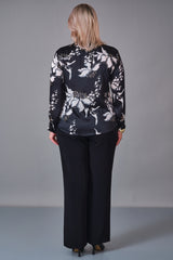Laluce - Plus Size Trousers (L2.K27.PNT.2P245) - 8690200206269