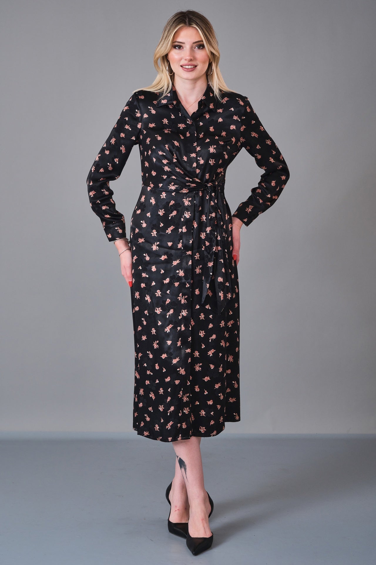 Laluce - Regular Size Dress (LL.K27.ELB.LE697) - 8690200206313