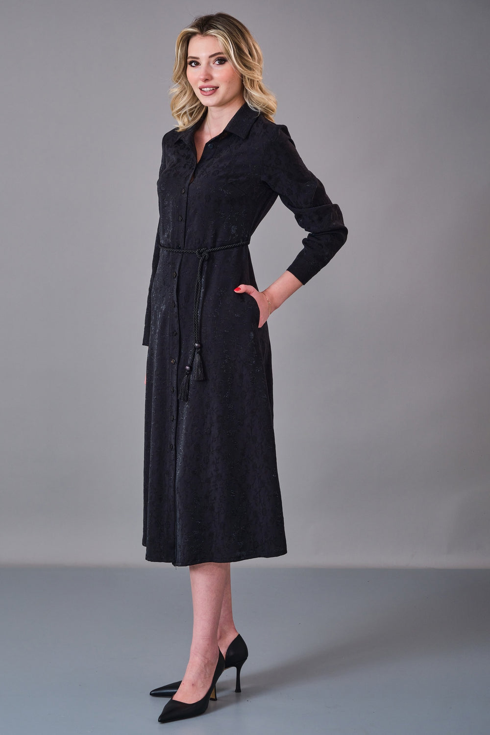 Laluce - Regular Size Dress (LL.K27.ELB.LE699) - 8690200206337