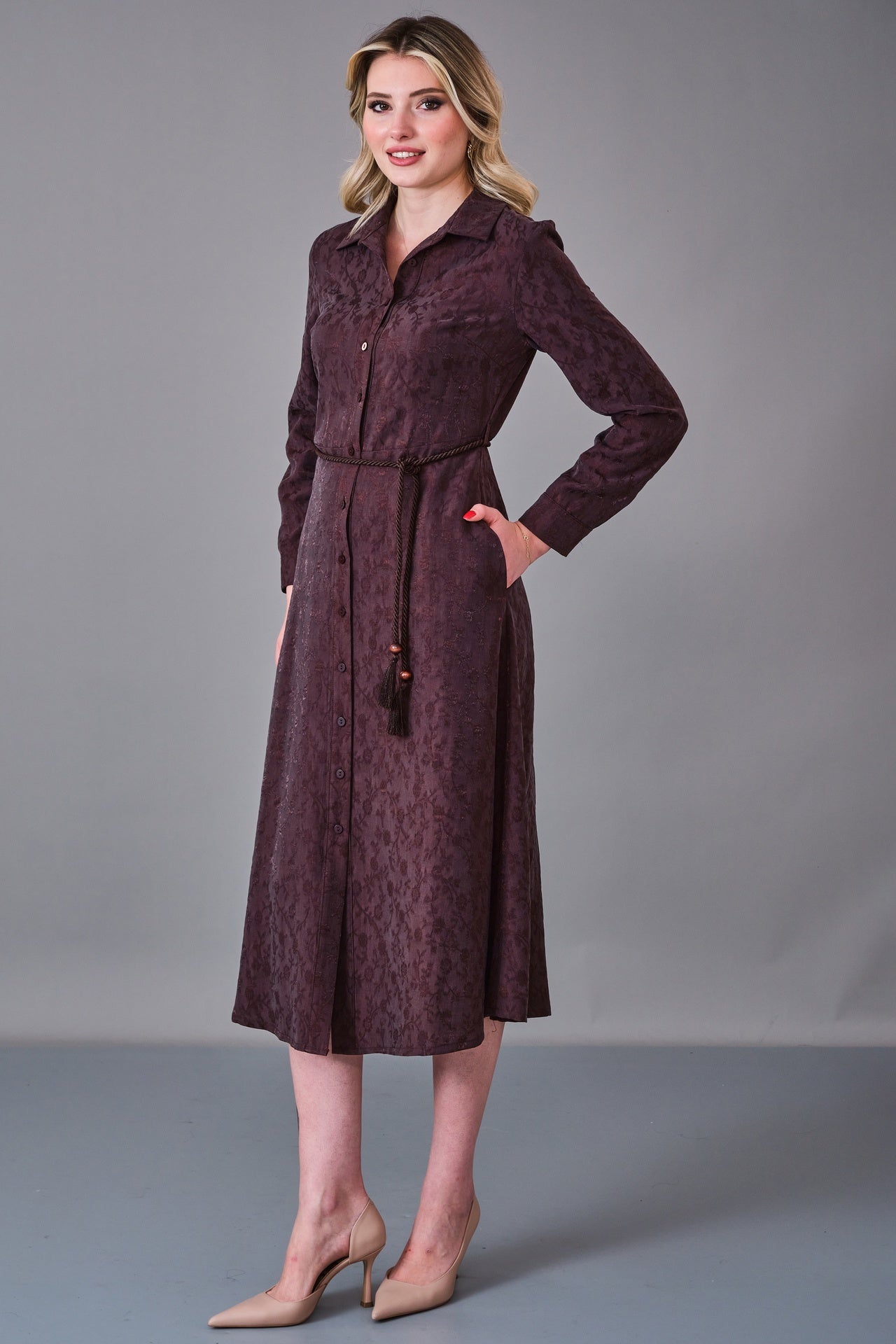 Laluce - Regular Size Dress (LL.K27.ELB.LE699) - 8690200206351