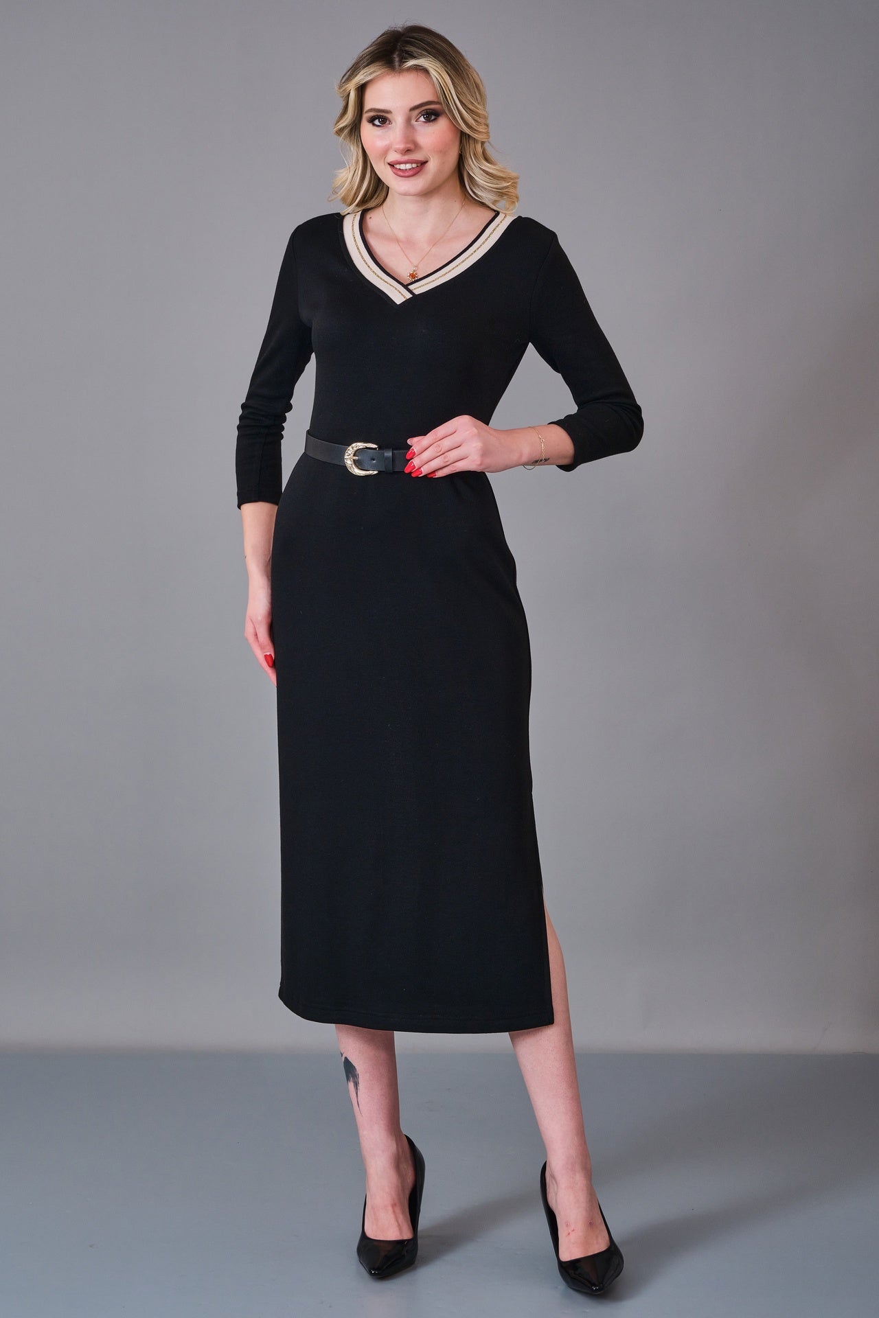 Laluce - Regular Size Dress (LL.K27.ELB.LE700) - 8690200206368