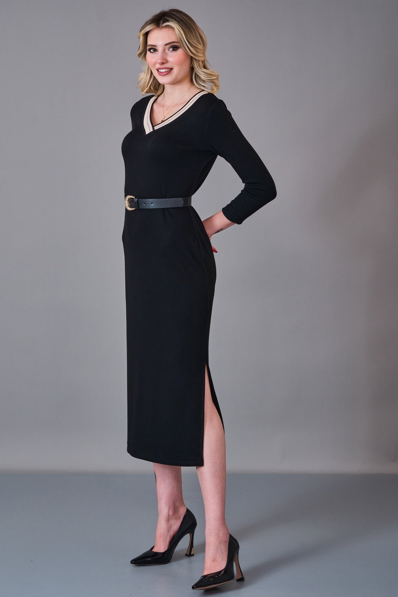 Laluce - Regular Size Dress (LL.K27.ELB.LE700) - 8690200206368