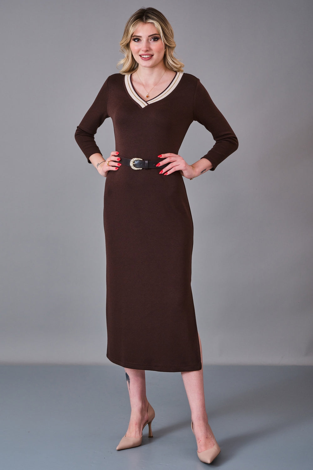Laluce - Regular Size Dress (LL.K27.ELB.LE700) - 8690200206375