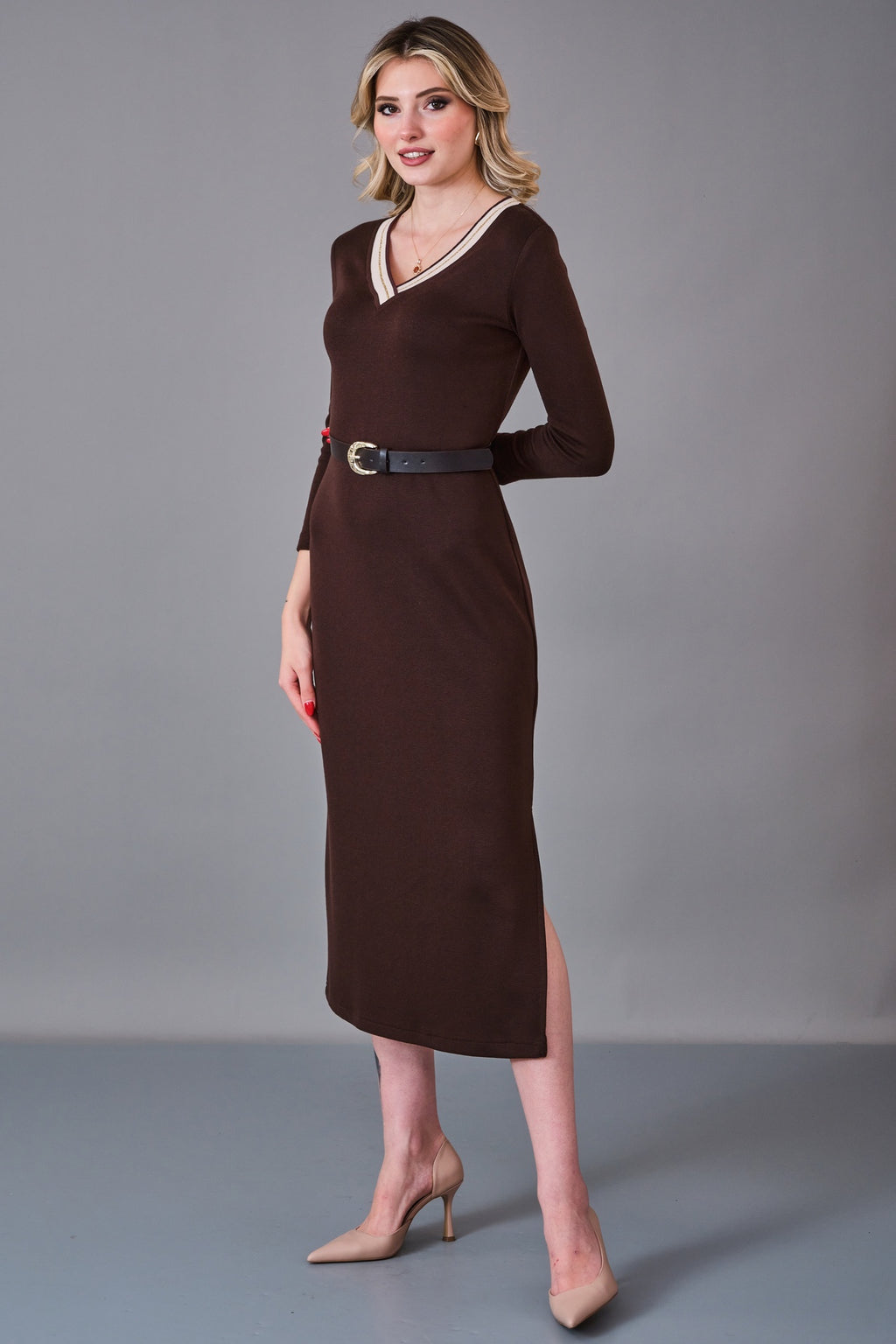 Laluce - Regular Size Dress (LL.K27.ELB.LE700) - 8690200206375