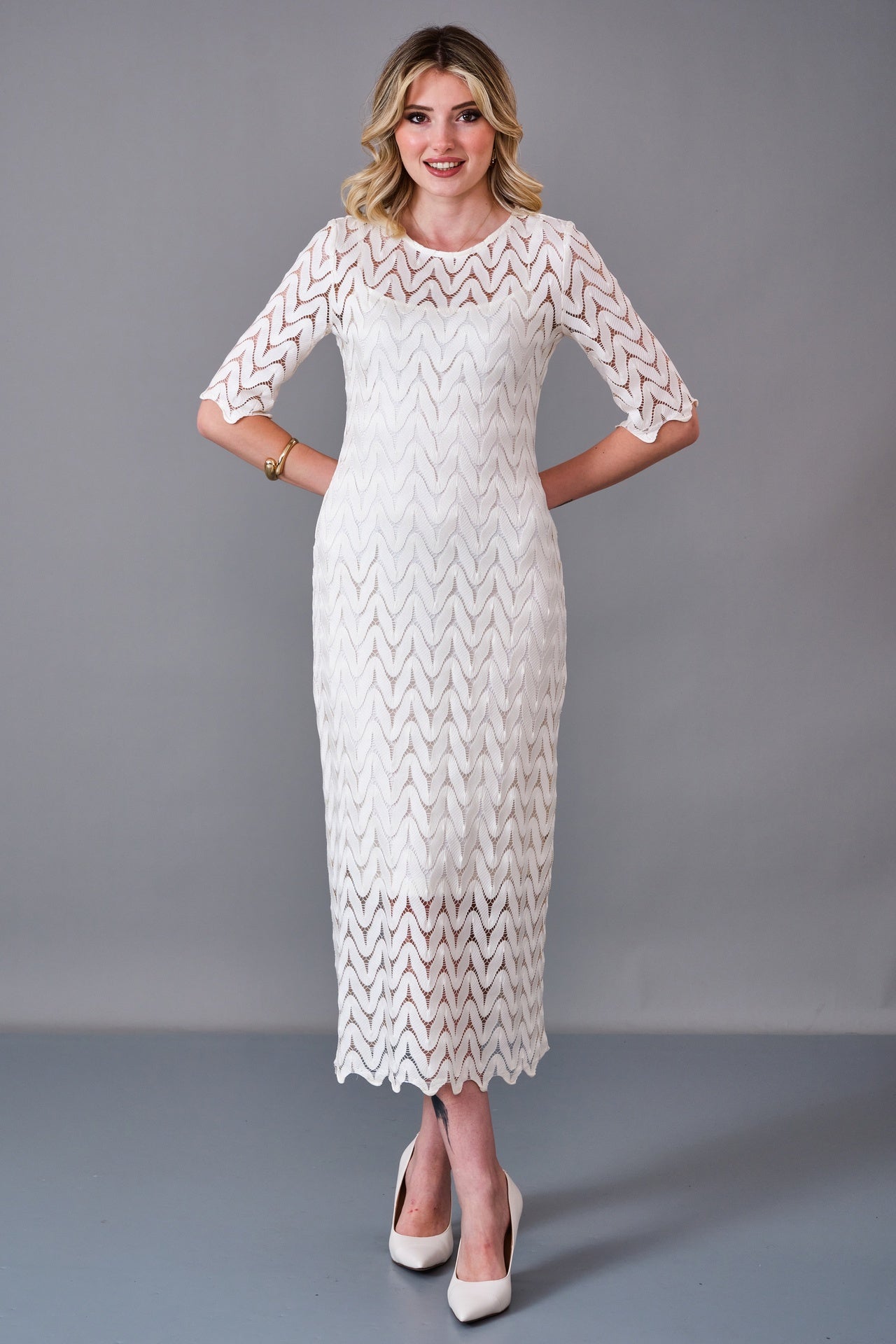 Laluce - Regular Size Dress (LL.K27.ELB.LE702) - 8690200206382