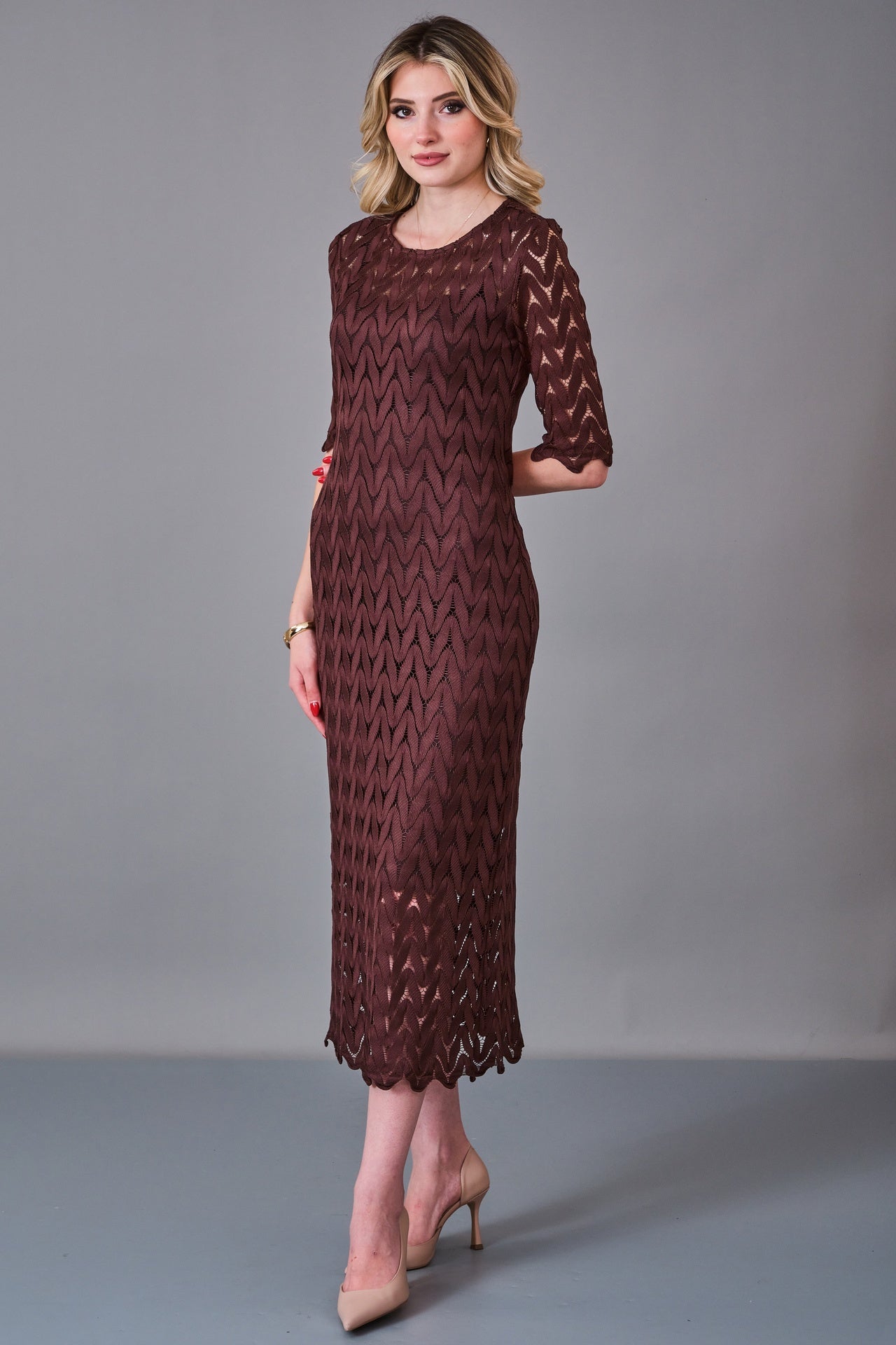 Laluce - Regular Size Dress (LL.K27.ELB.LE702) - 8690200206399