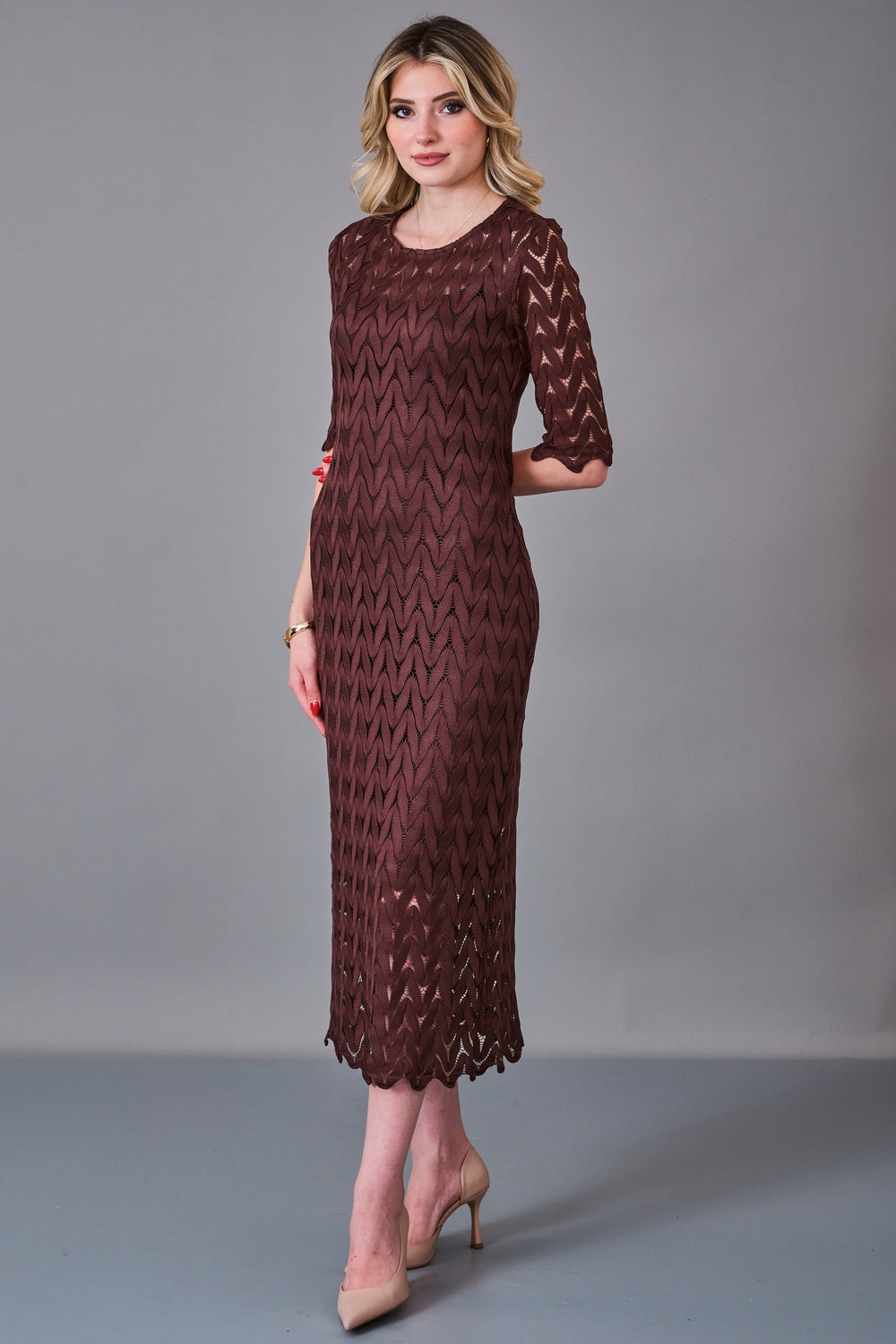 Laluce - Regular Size Dress (LL.K27.ELB.LE702) - 8690200206399