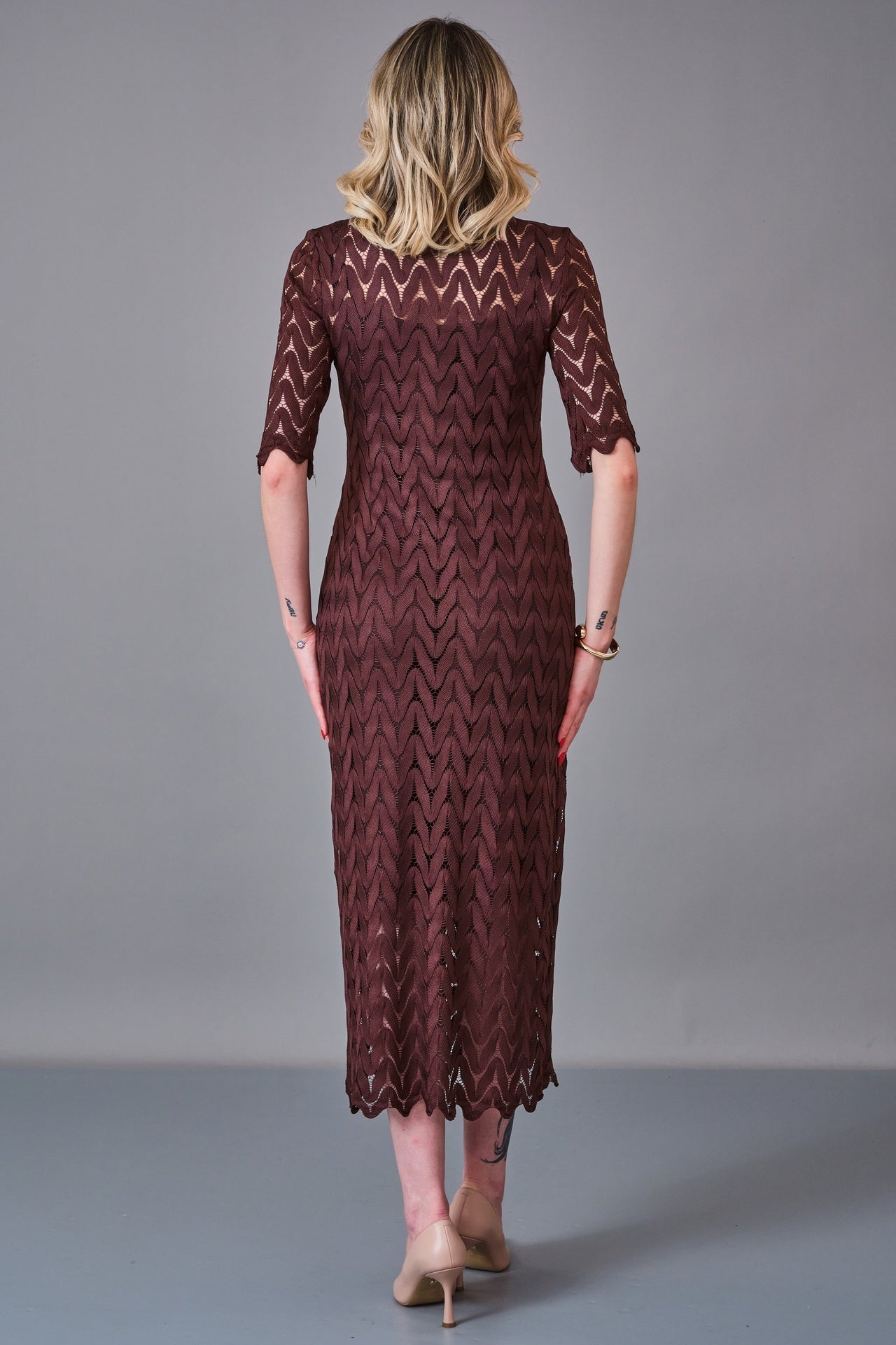 Laluce - Regular Size Dress (LL.K27.ELB.LE702) - 8690200206399