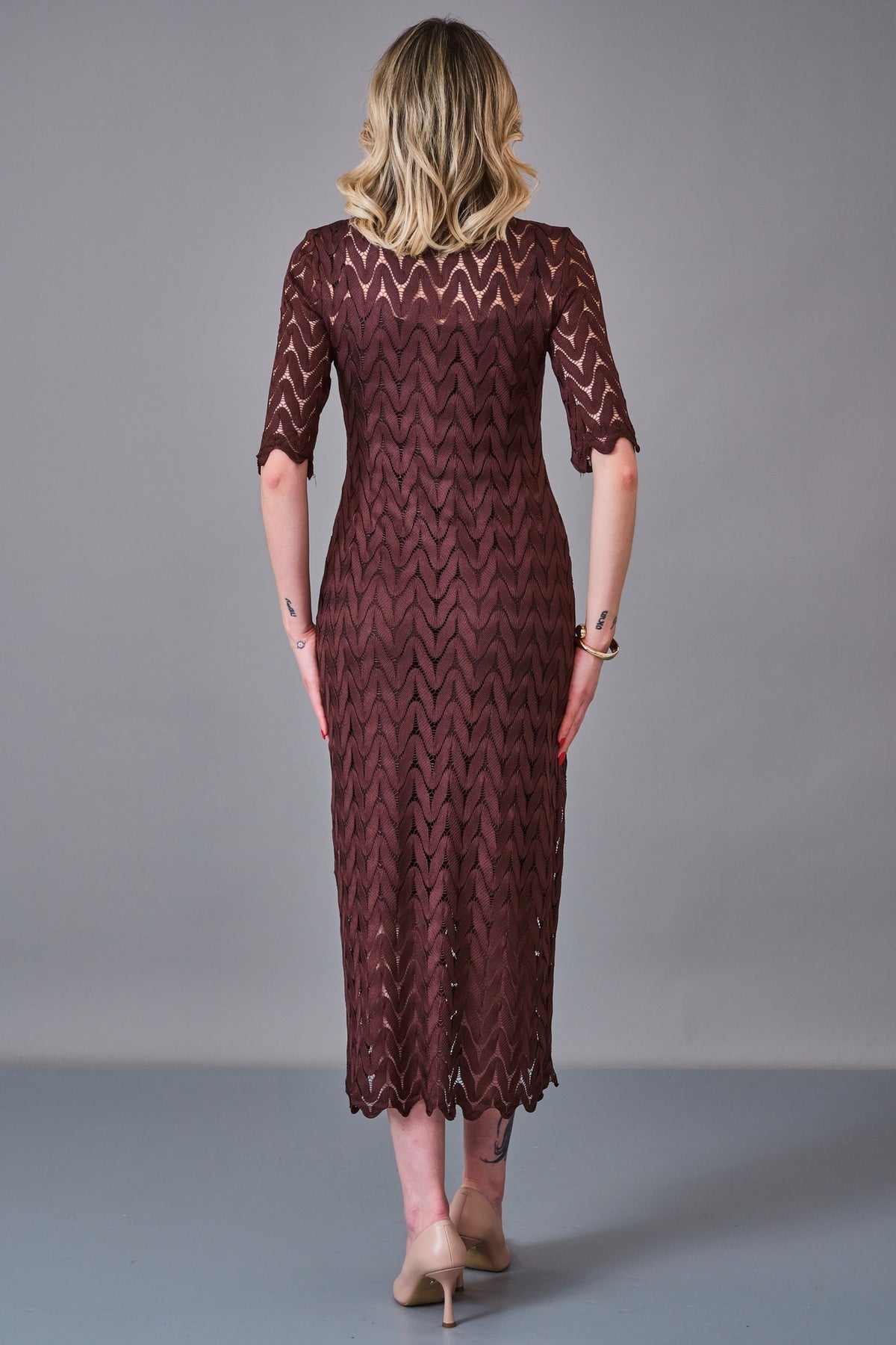 Laluce - Regular Size Dress (LL.K27.ELB.LE702) - 8690200206399