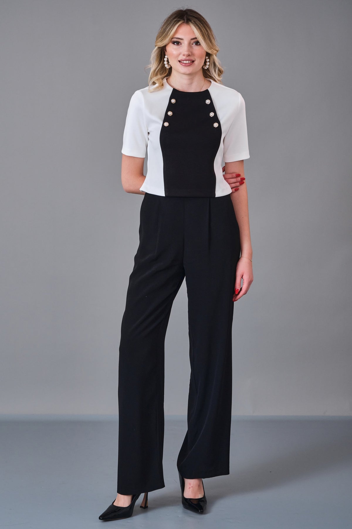 Qm - Regular Size Blouse (QM.K27.BL.QB218) - 8690200206436