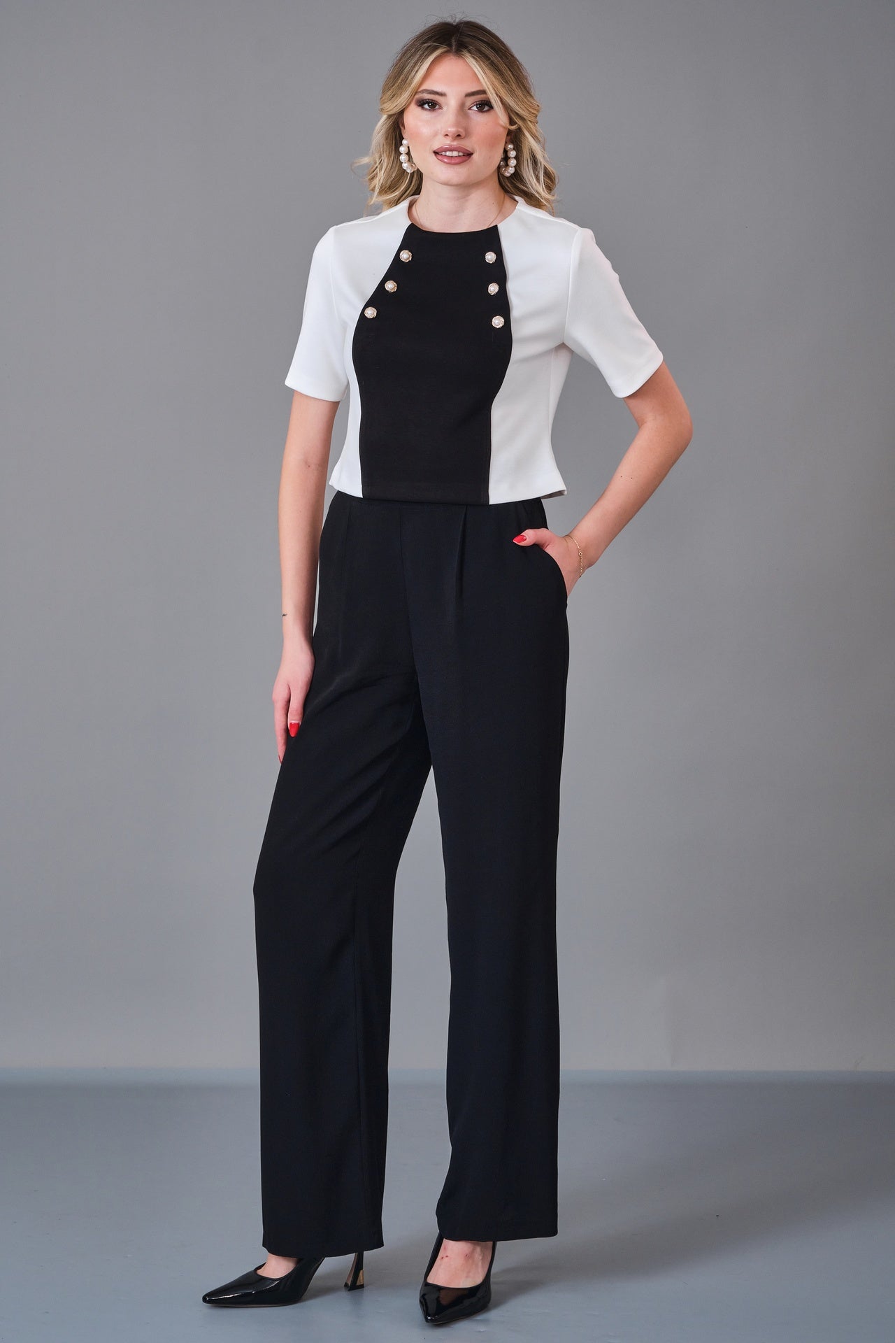 Qm - Regular Size Blouse (QM.K27.BL.QB218) - 8690200206436