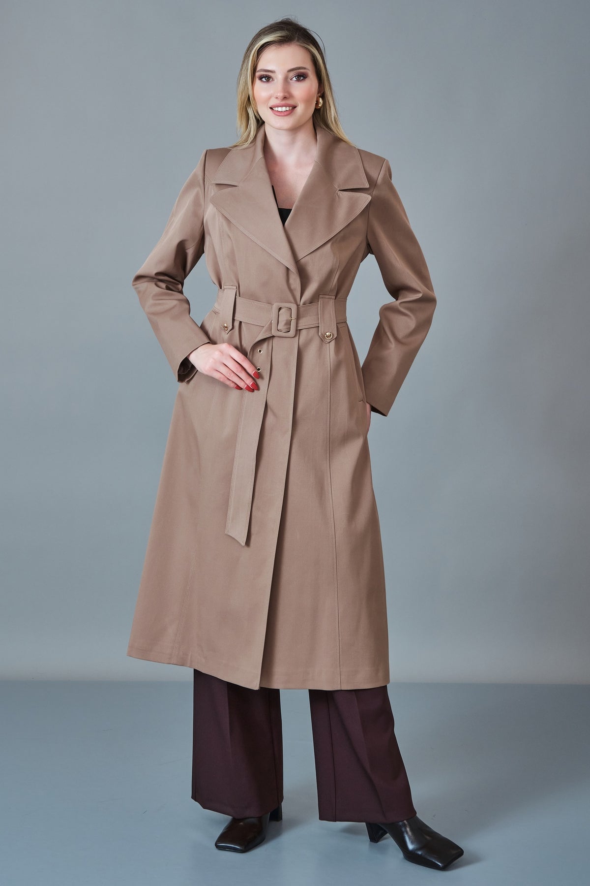 Renata - Regular Size Trench Coat (REN27KP1688)