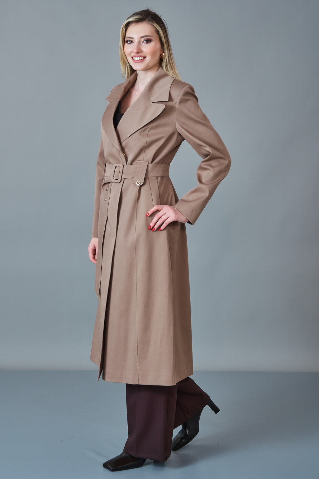 Renata - Regular Size Trench Coat (REN27KP1688)
