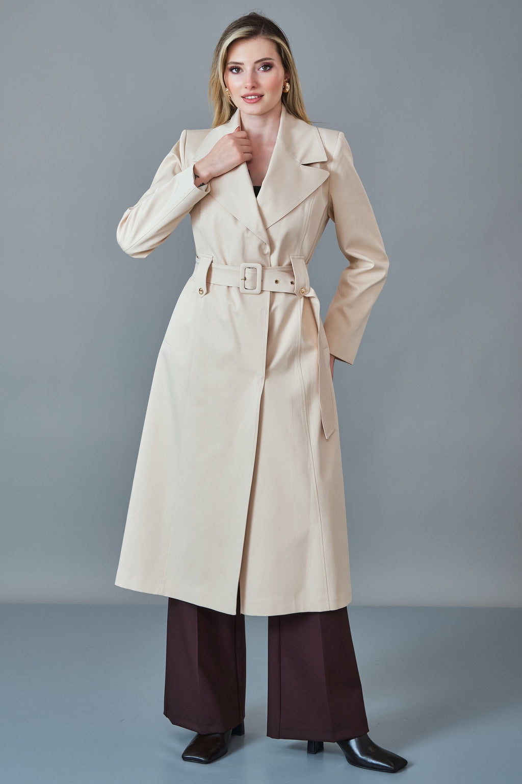 Renata - Regular Size Trench Coat (REN27KP1688)