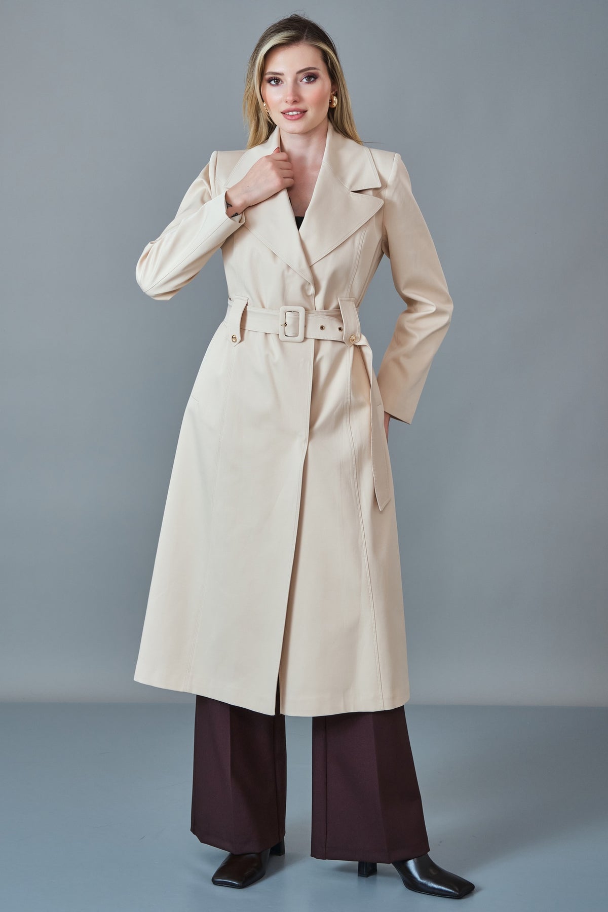 Renata - Regular Size Trench Coat (REN27KP1688)