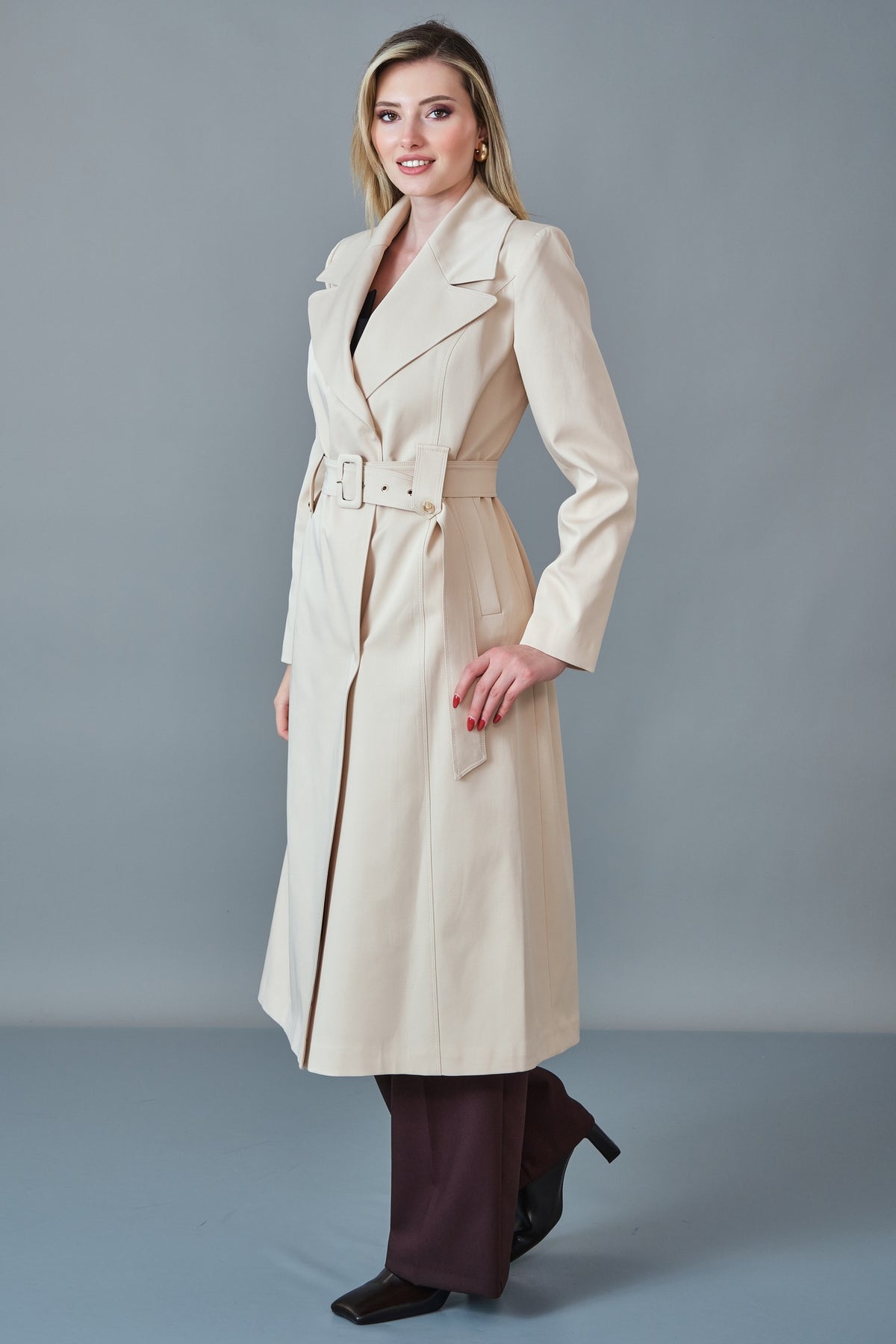 Renata - Regular Size Trench Coat (REN27KP1688)