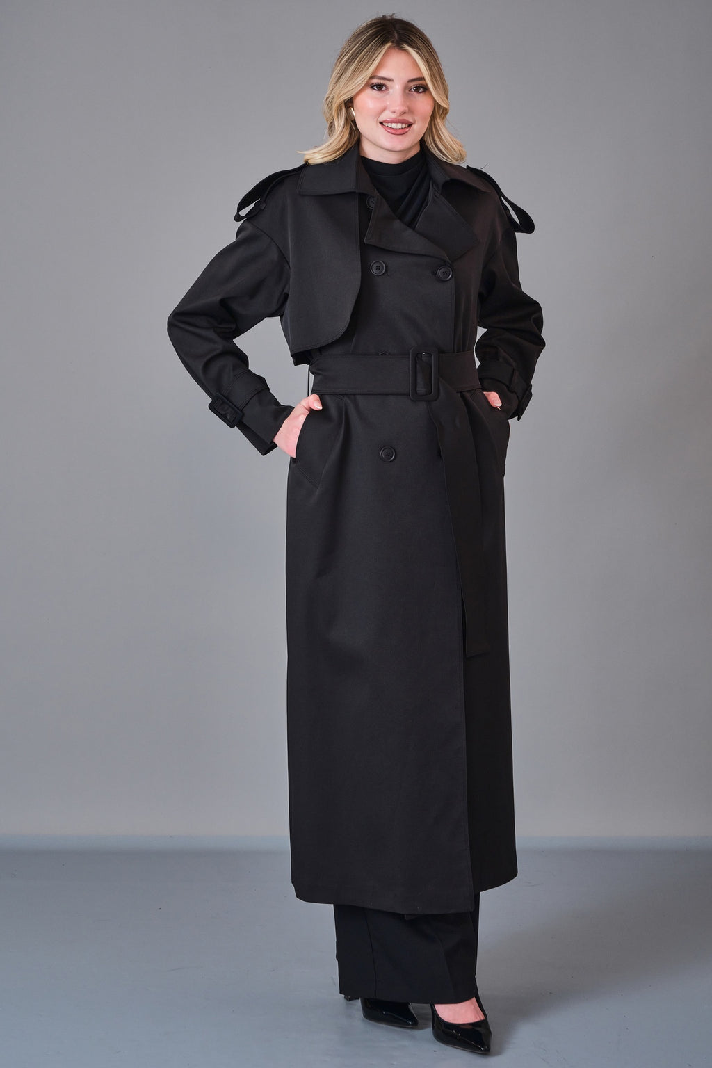 Renata - Regular Size Trench Coat (REN27KP1240)
