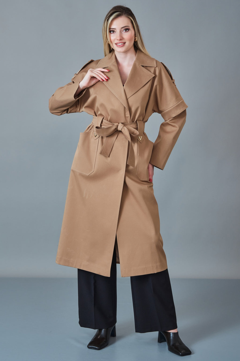 Renata - Regular Size Trench Coat (MAX27K1184)