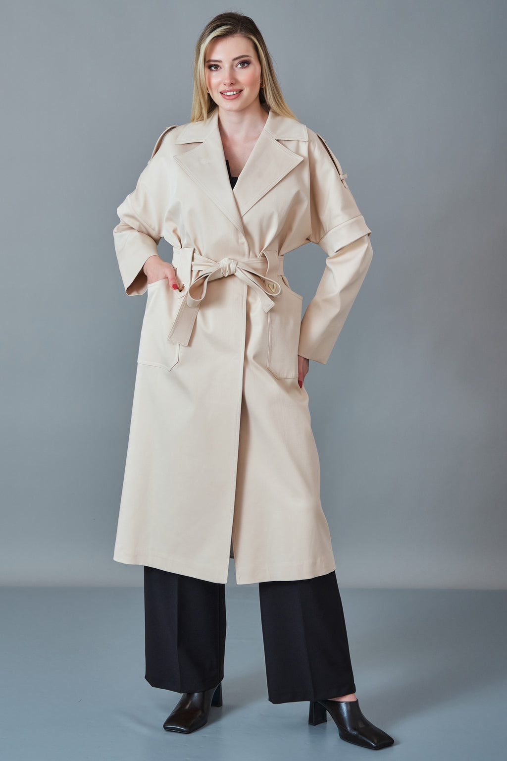 Renata - Regular Size Trench Coat (MAX27K1184)