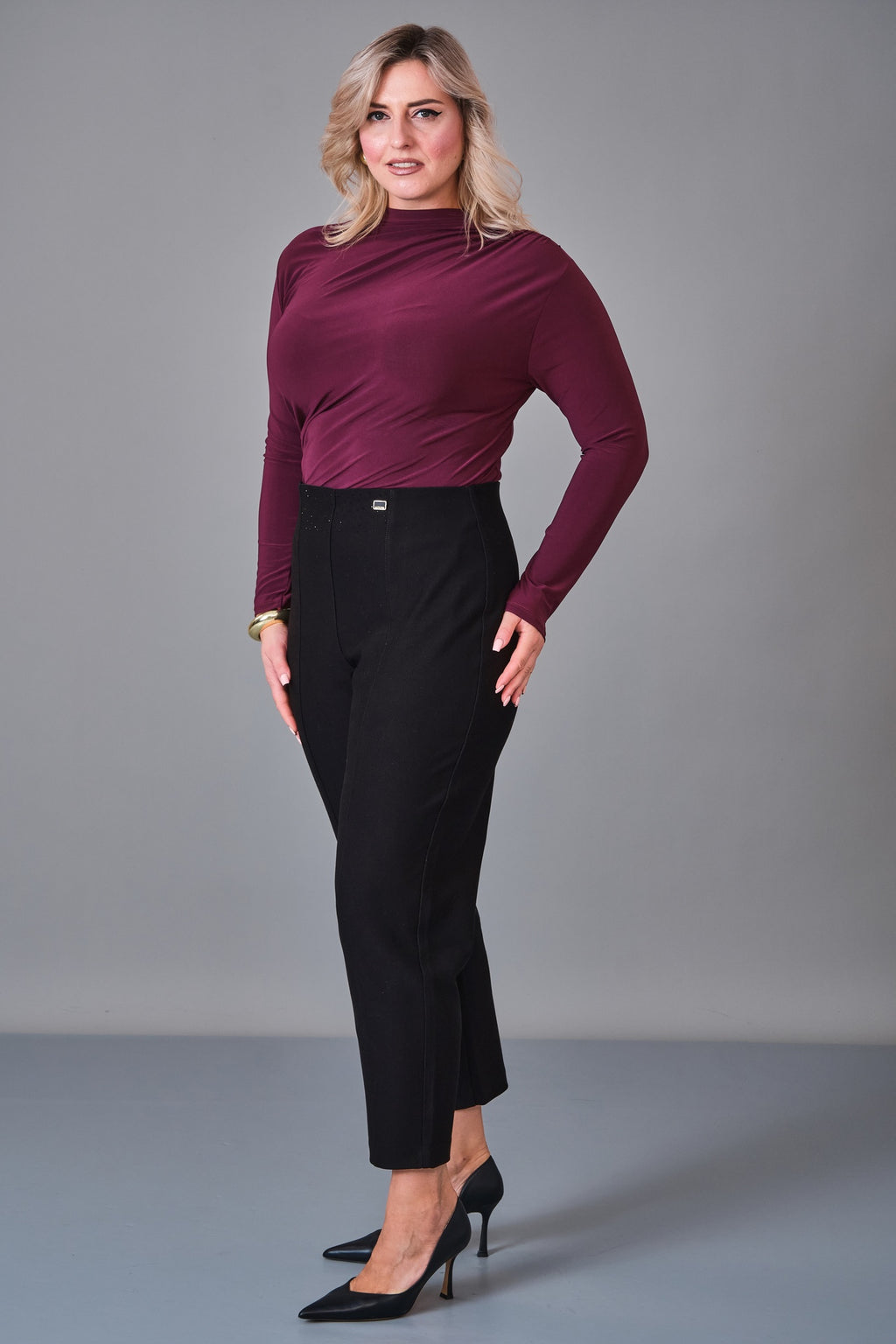 Elitline - Plus Size Trousers (ELT27K1-01-4111) - 8690200206740