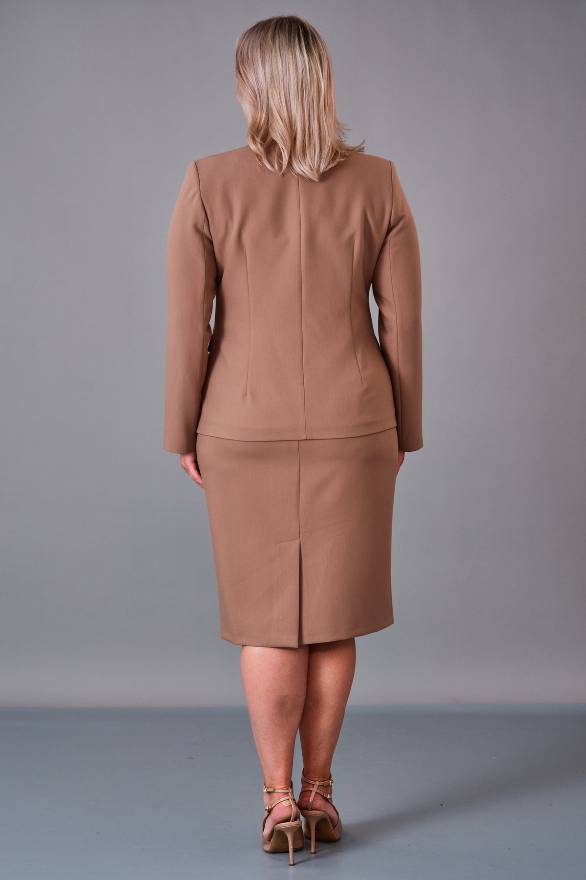 Butik Dayi - Plus Size Suit (BDY27K44348)