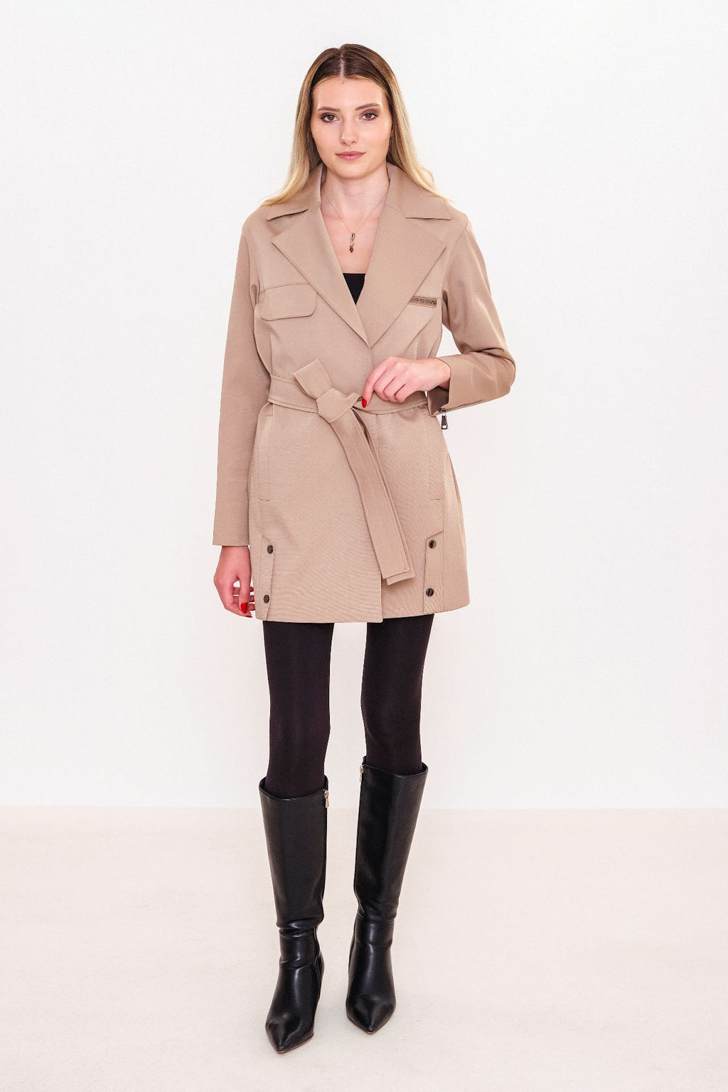 Renata - Regular Size Trench Coat (REN27KP3404)
