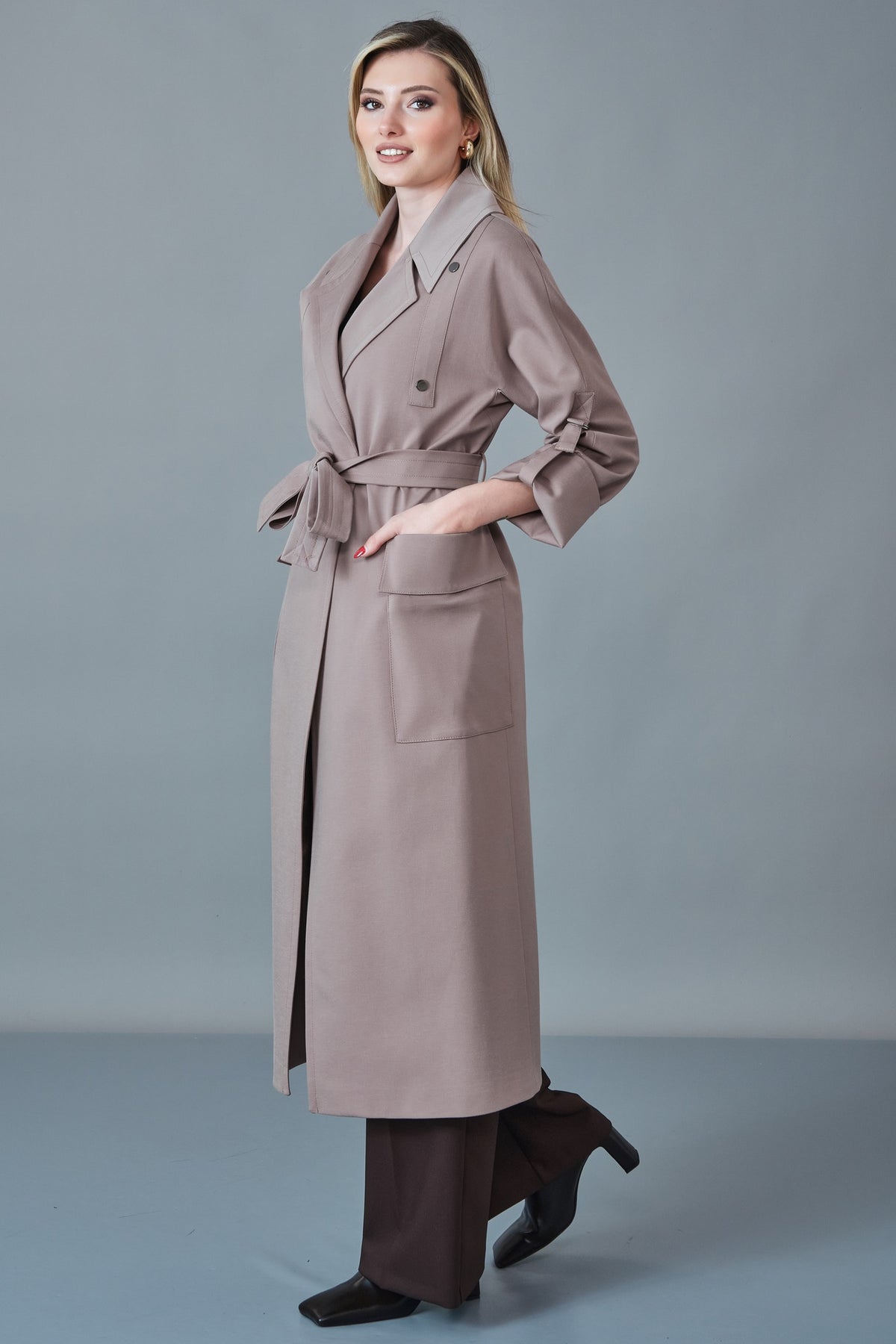 Renata - Regular Size Trench Coat (REN27KP2590)
