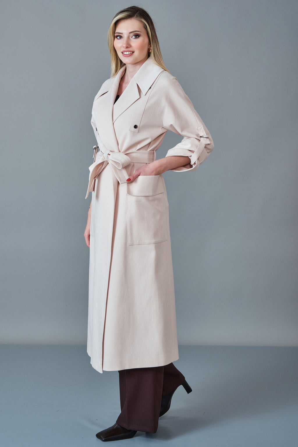 Renata - Regular Size Trench Coat (REN27KP2590)
