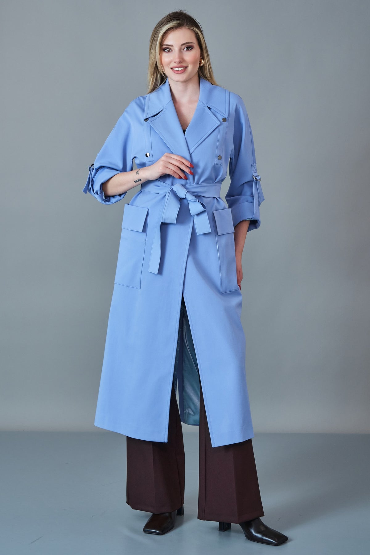 Renata - Regular Size Trench Coat (REN27KP2590)