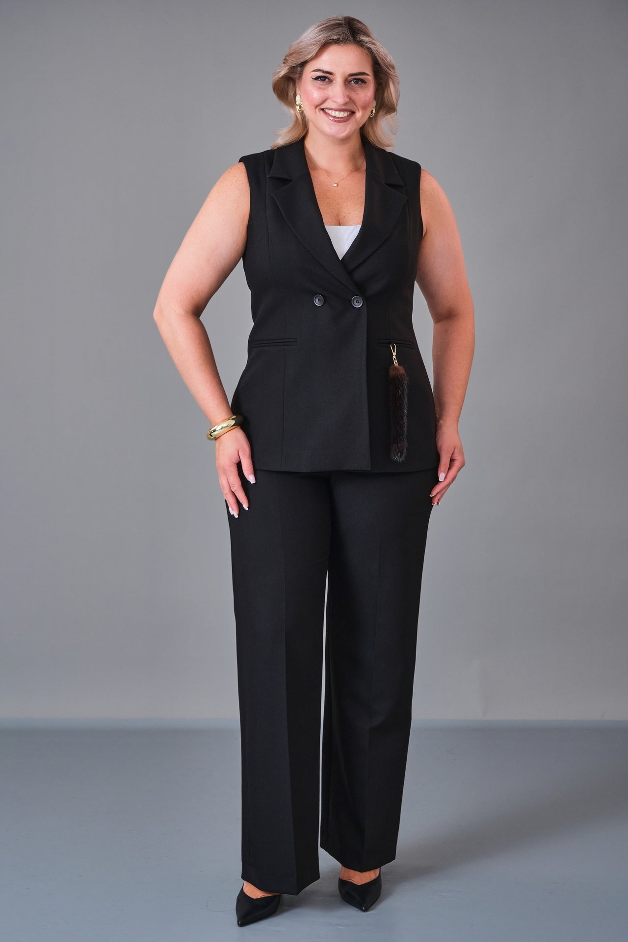 Meira - Plus Size Suit (MEI27K8675) - 8690200208768
