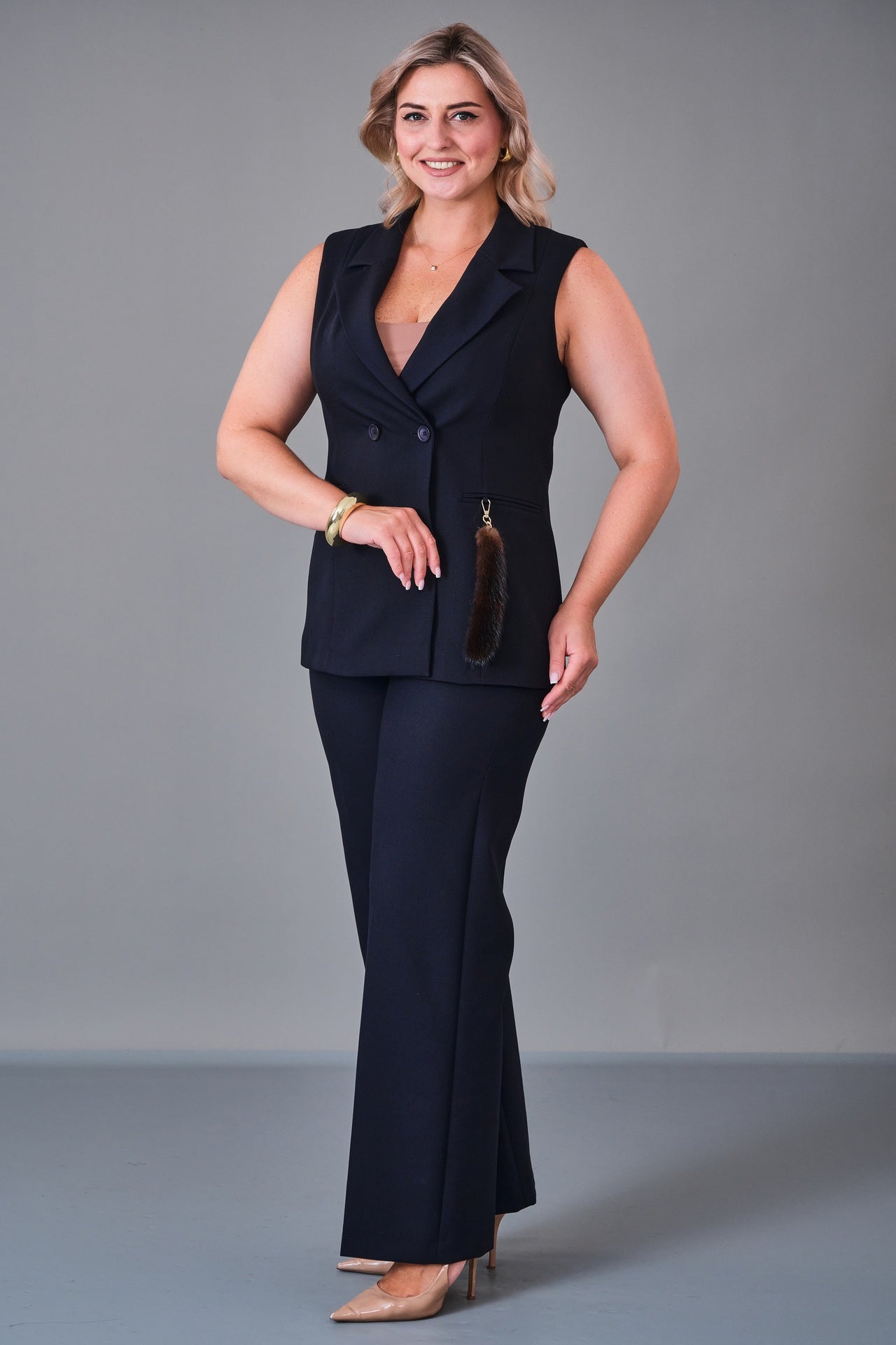 Meira - Plus Size Suit (MEI27K8675) - 8690200208782