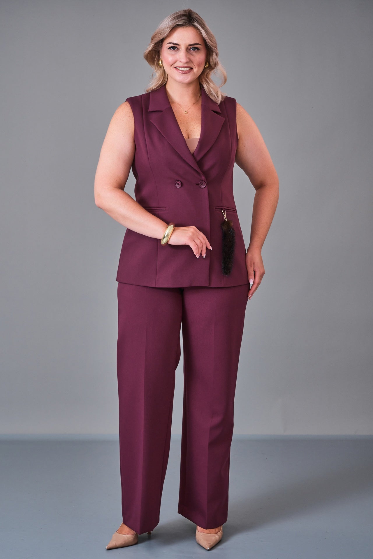 Meira - Plus Size Suit (MEI27K8675) - 8690200208829