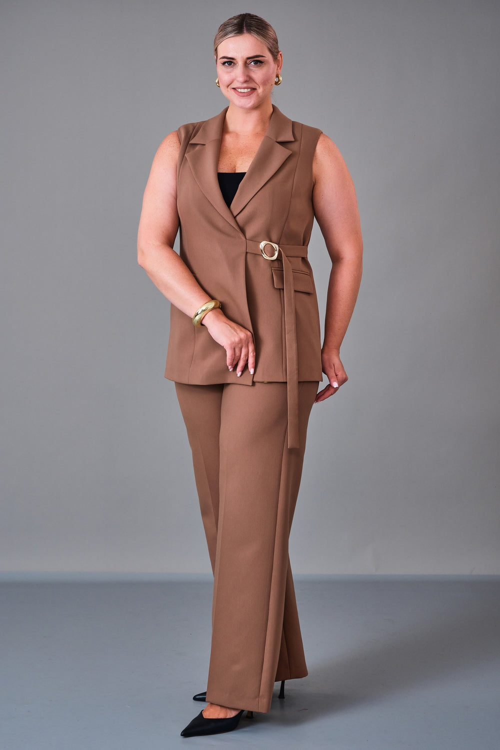 Meira - Plus Size Suit (MEI27K8695) - 8690200208942