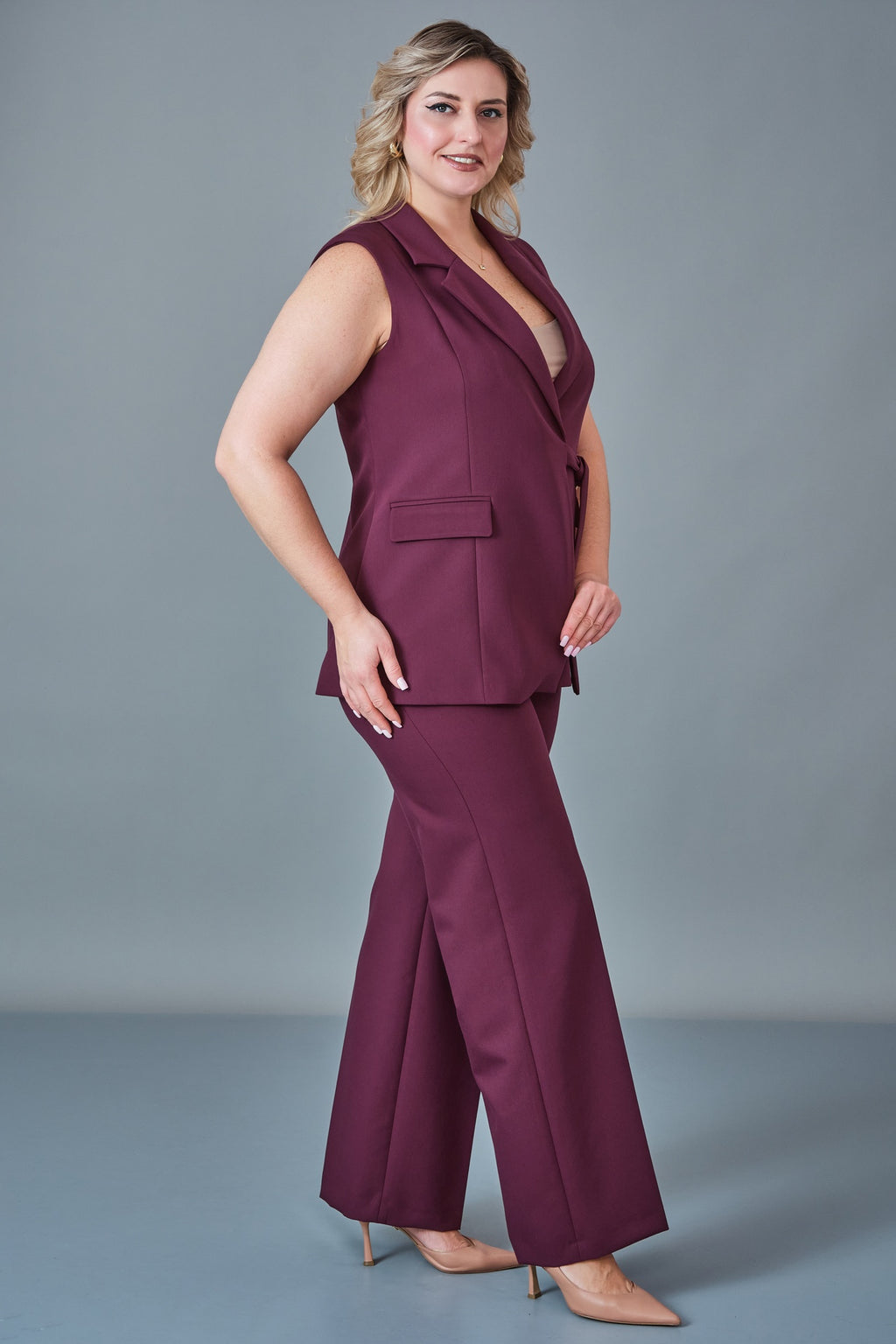 Meira - Plus Size Suit (MEI27K8695)