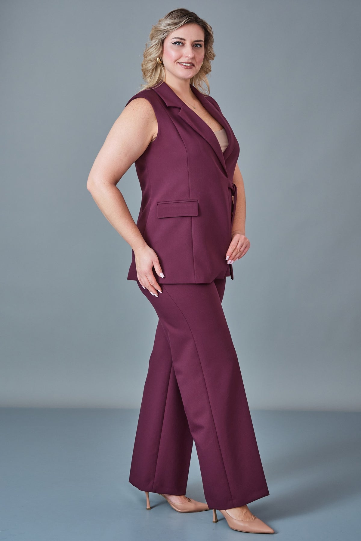 Meira - Plus Size Suit (MEI27K8695)